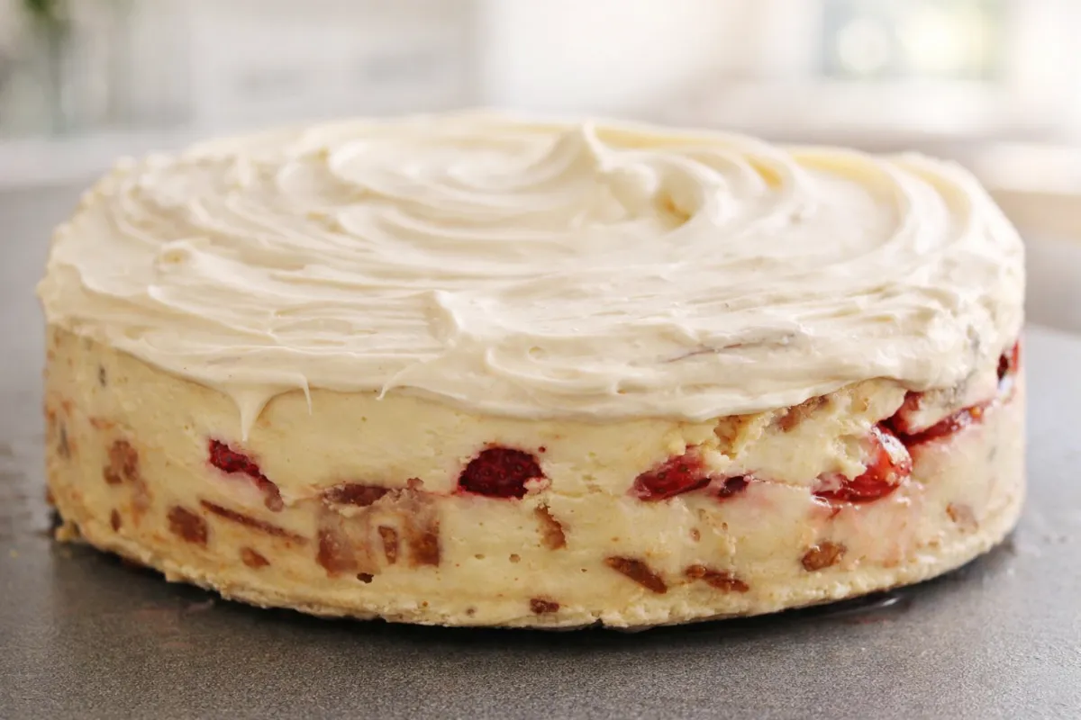 jahodová torta bez pečenia