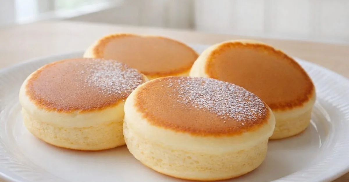 japonské soufflé palacinky
