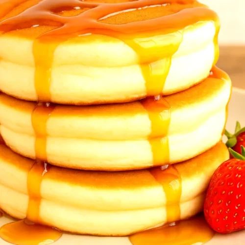 japonské soufflé palacinky