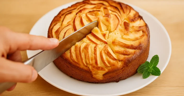 jednoduchý jablkový koláč