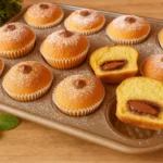 jogurtové muffiny s nutellou