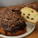 jogurtový koláč s čokoládou