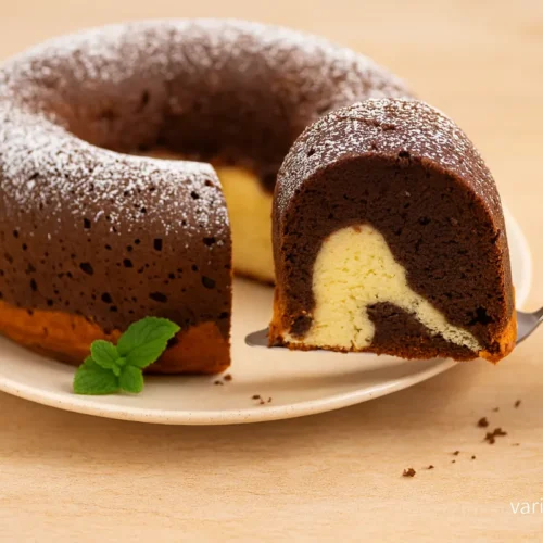 kakaová bábovka s mascarpone