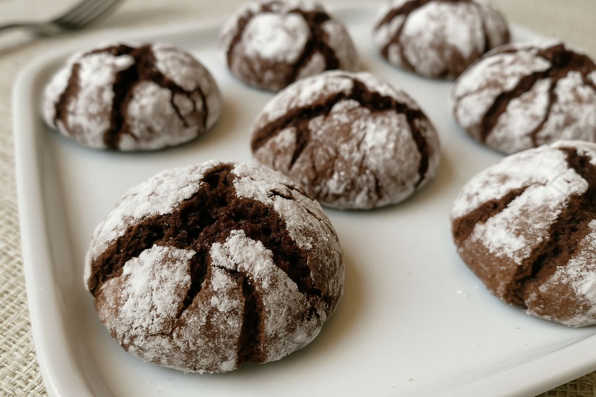 kakaové crinkles
