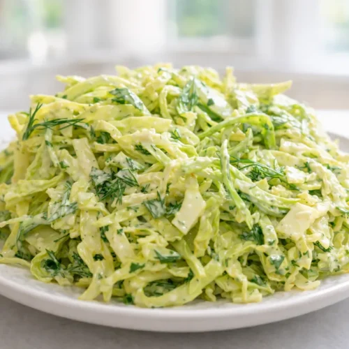 kapustový šalát s jogurtom