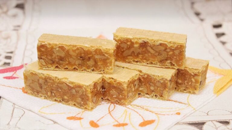 karamelové grilážky