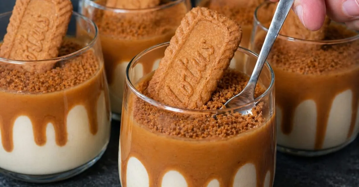 karamelový dezert do pohára