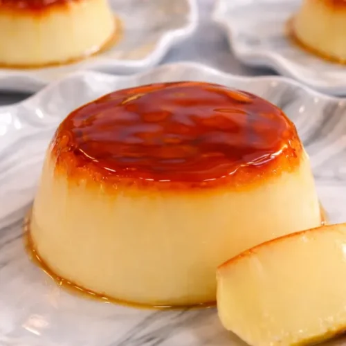 domáci karamelový puding