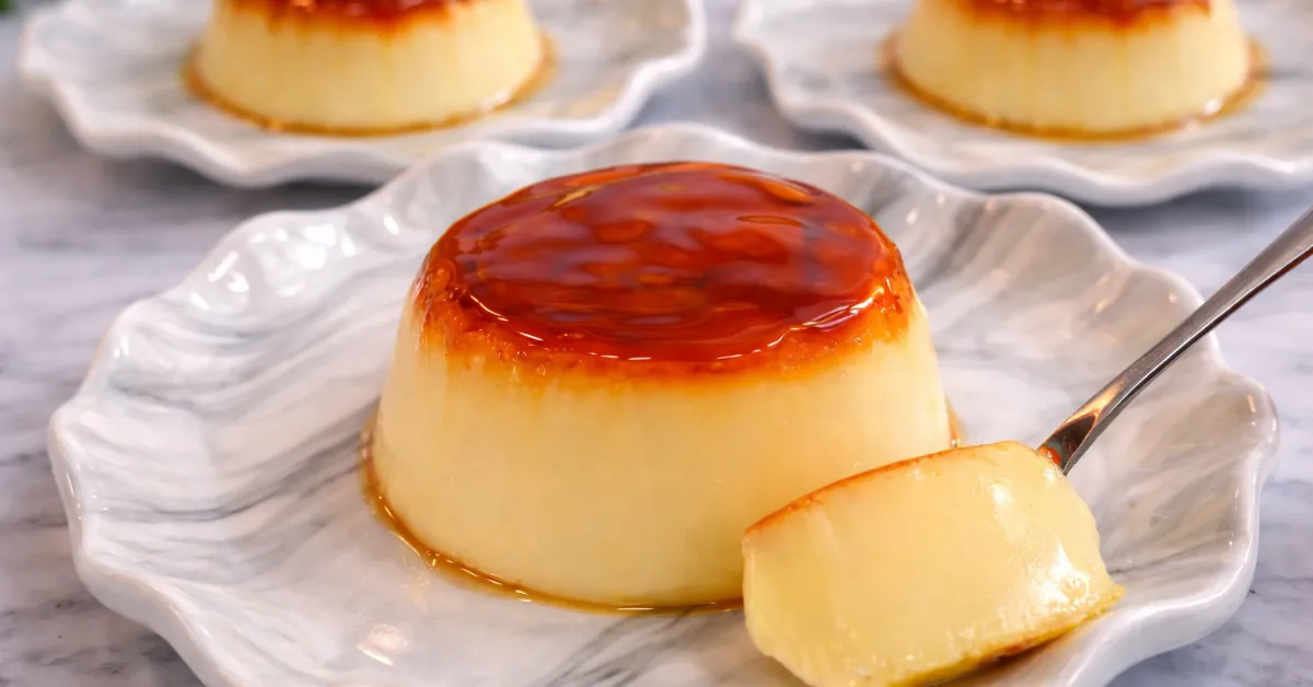 domáci karamelový puding