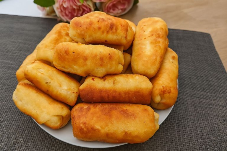 kefírové šišky plnené syrom