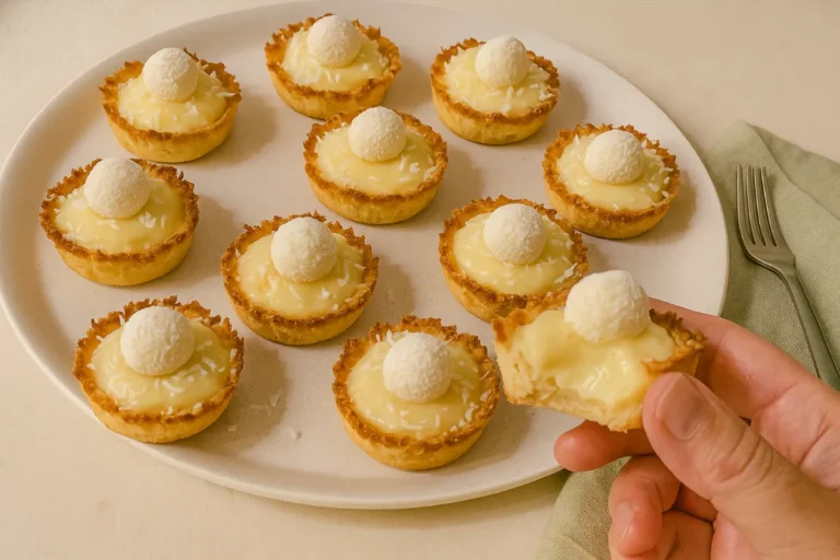 kokosové tartaletky