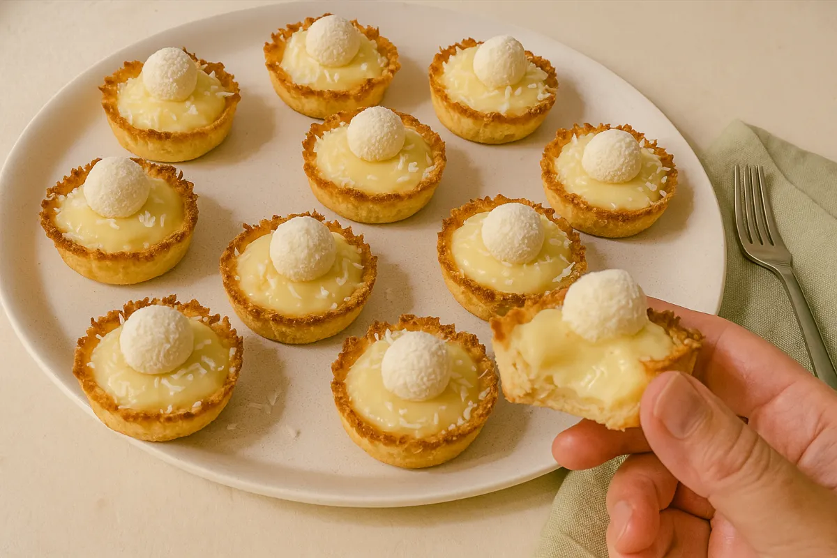 kokosové tartaletky