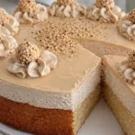 krémová torta s lieskovými orechmi