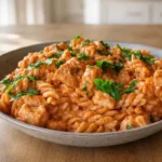 krémové cestoviny s kuracím mäsom