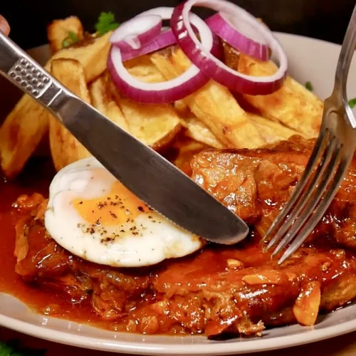 krkovička na cesnaku