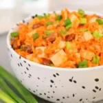 kurací šalát s fazuľou