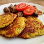 kuracia pečeň so zemiakovými plackami