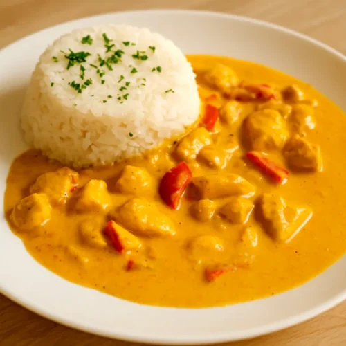 kuracie karí so smotanou