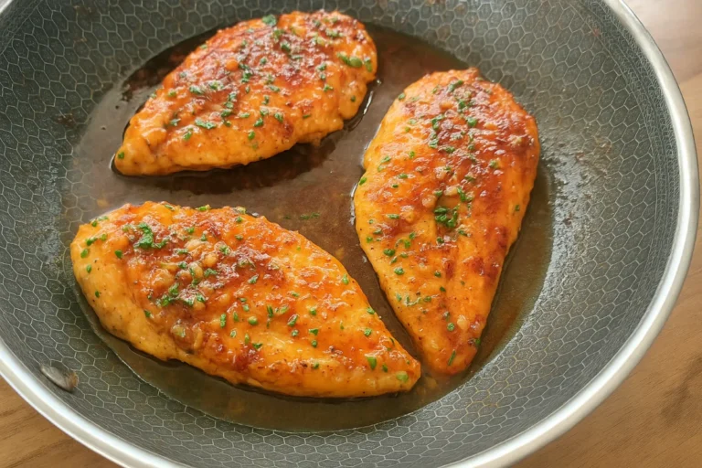 kuracie prsia na mede a cesnaku