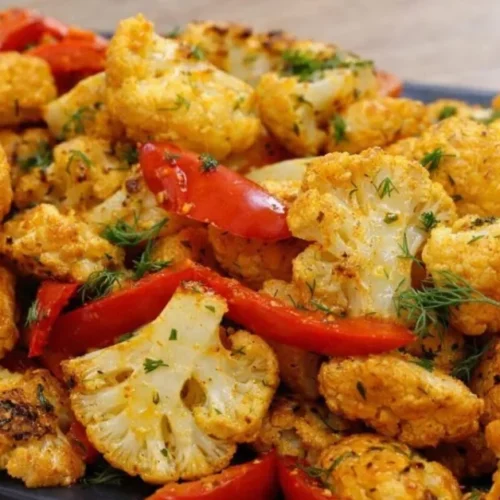 kuracie prsia s karfiolom z rúry