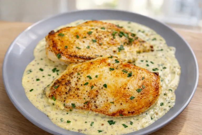 kuracie prsia v krémovej omáčke