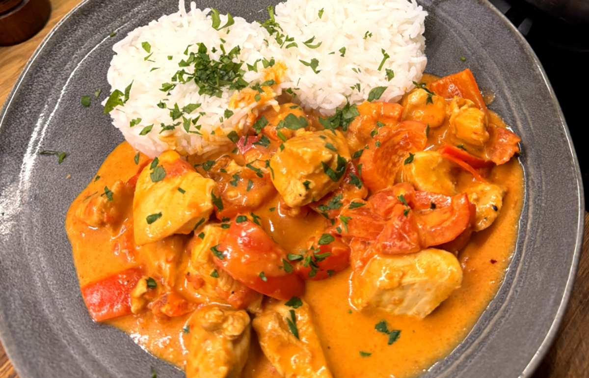 kuracie prsia v paprikovej omáčke