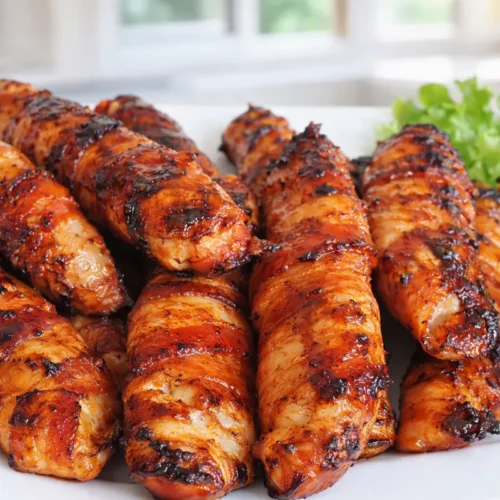 kuracie prsia v slanine