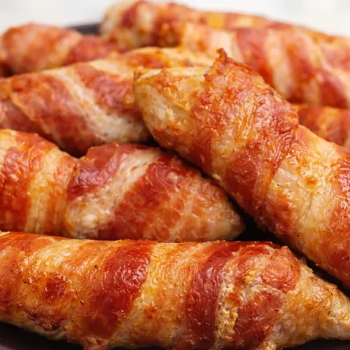 kuracie prsia v slanine