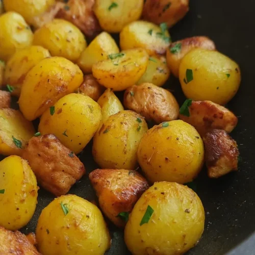 kuracie s maslovými zemiakmi