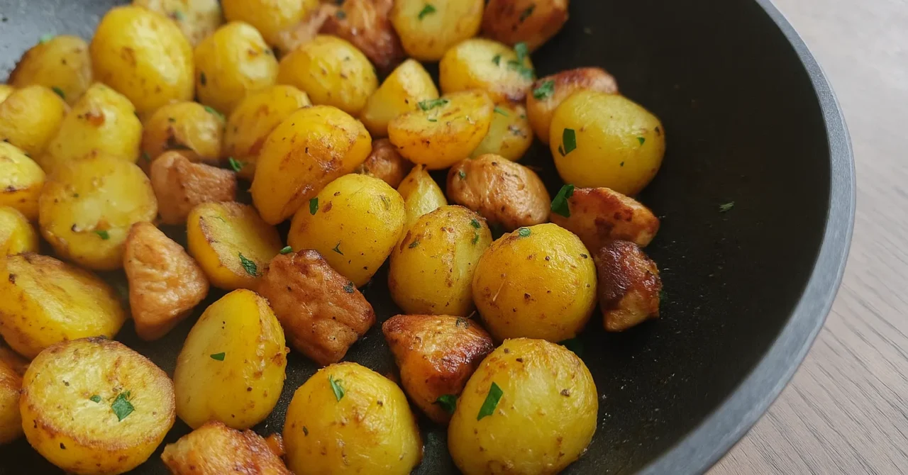 kuracie s maslovými zemiakmi