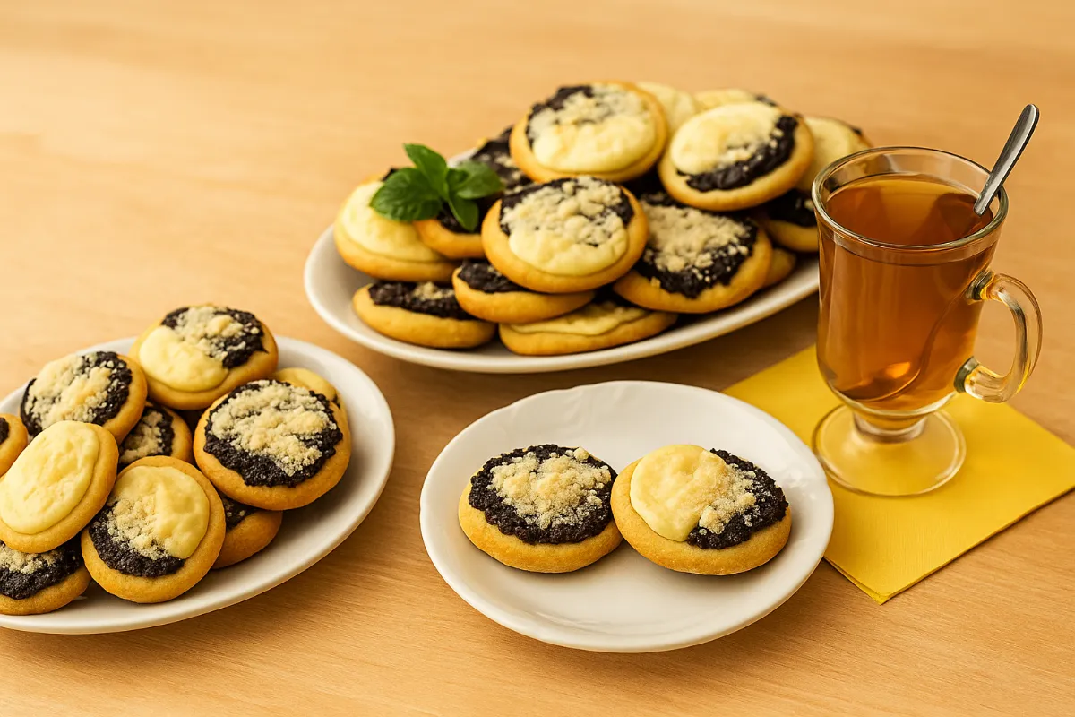 kysnuté koláče s tvarohom a makom