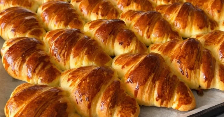 Kysnuté prekladané pečivo