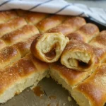 kysnuté rolky s karamelom