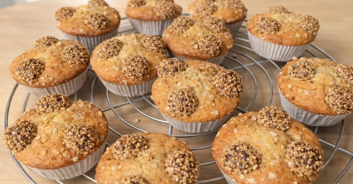 lieskovo-orieškové muffiny