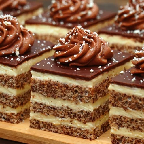 luxusné čokoládové rezy