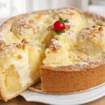 luxusný jablkový koláč