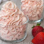 luxusný jahodový krém