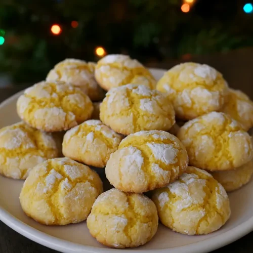 mäkké citrónové sušienky