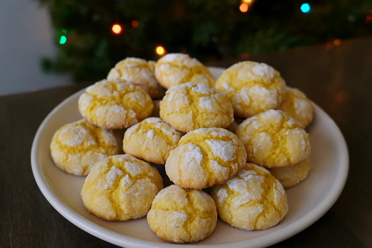 mäkké citrónové sušienky