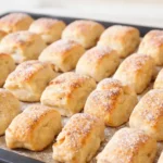 mäkké tvarohové sušienky s jablkami