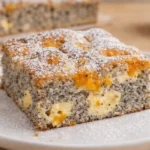 makovo-tvarohový koláč