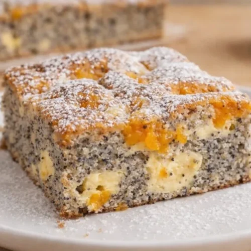 makovo-tvarohový koláč