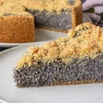 makový koláč s maslovou mrveničkou