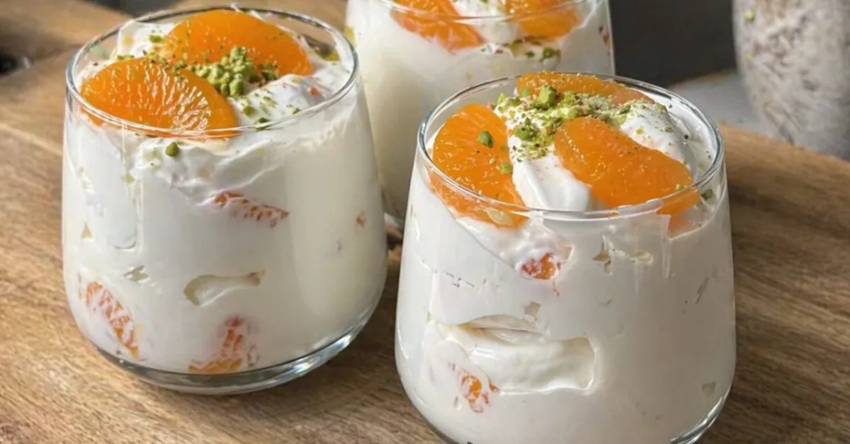 mandarínkový dezert