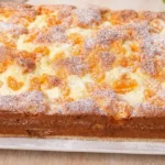 mandarínkový koláč s pudingom