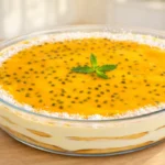 mangovo-marakujové tiramisu bez vajec