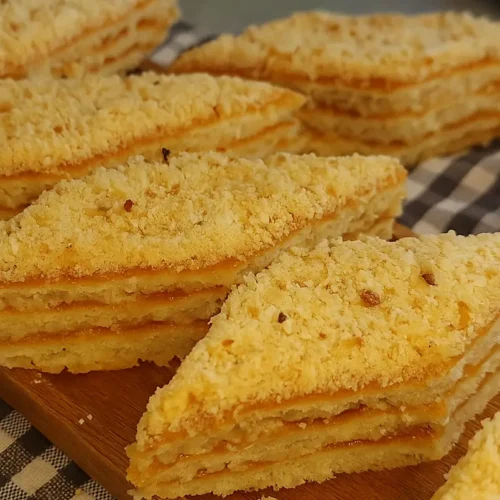 marmeládové rezy z maslového cesta