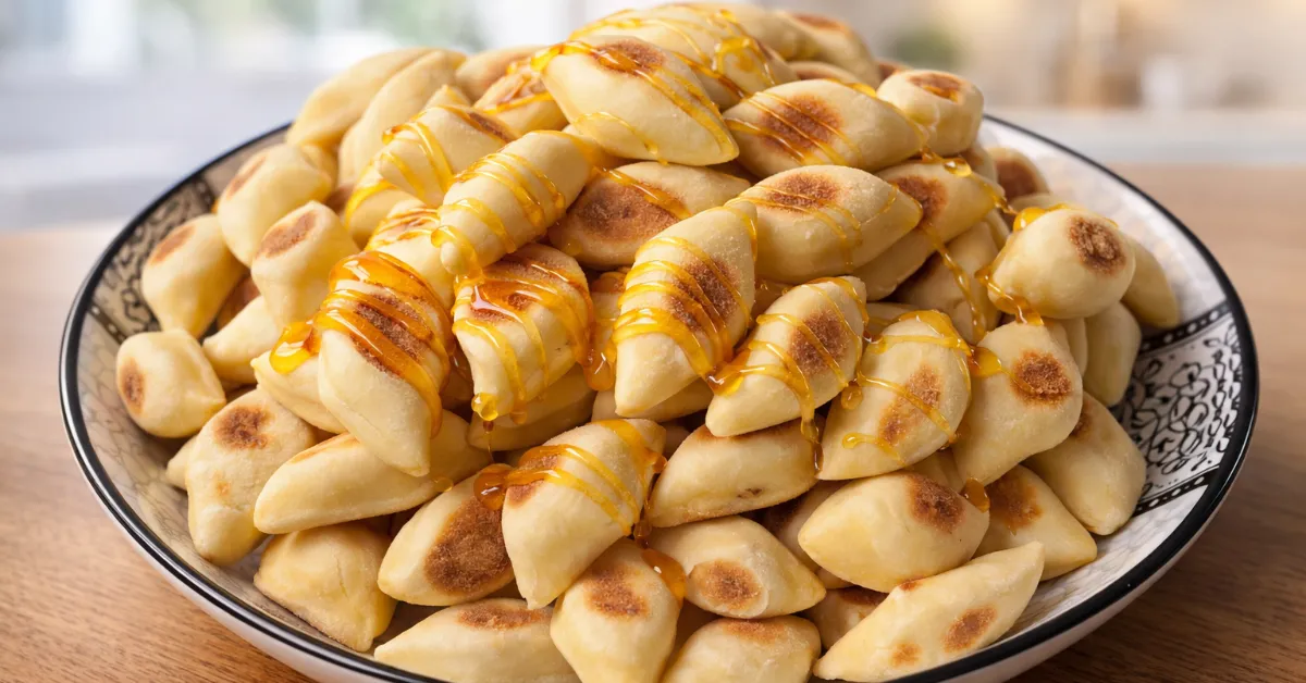 medové vankúšiky na panvici