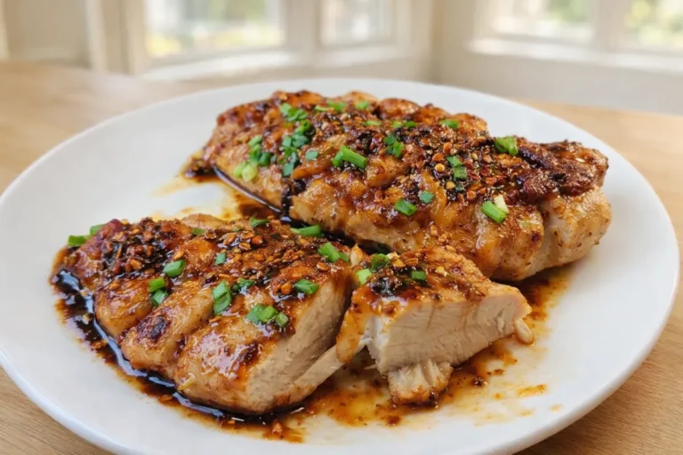 medovo-cesnakové kura