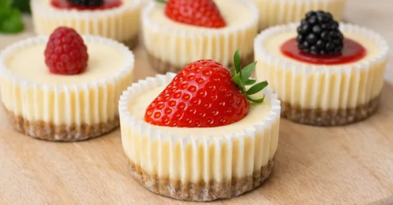 mini cheesecaky do košíčkov